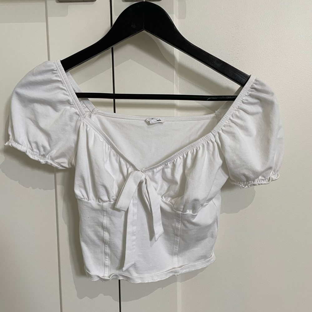 White garage summer t-shirt